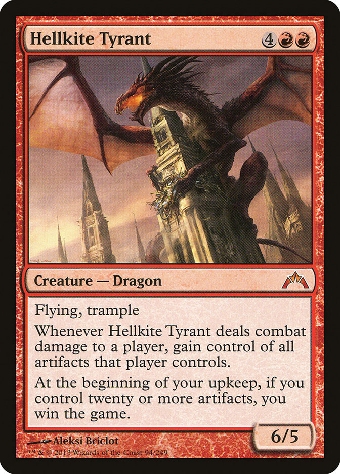 Hellkite Tyrant [Gatecrash] MTG Single Magic: The Gathering | Red Claw Gaming