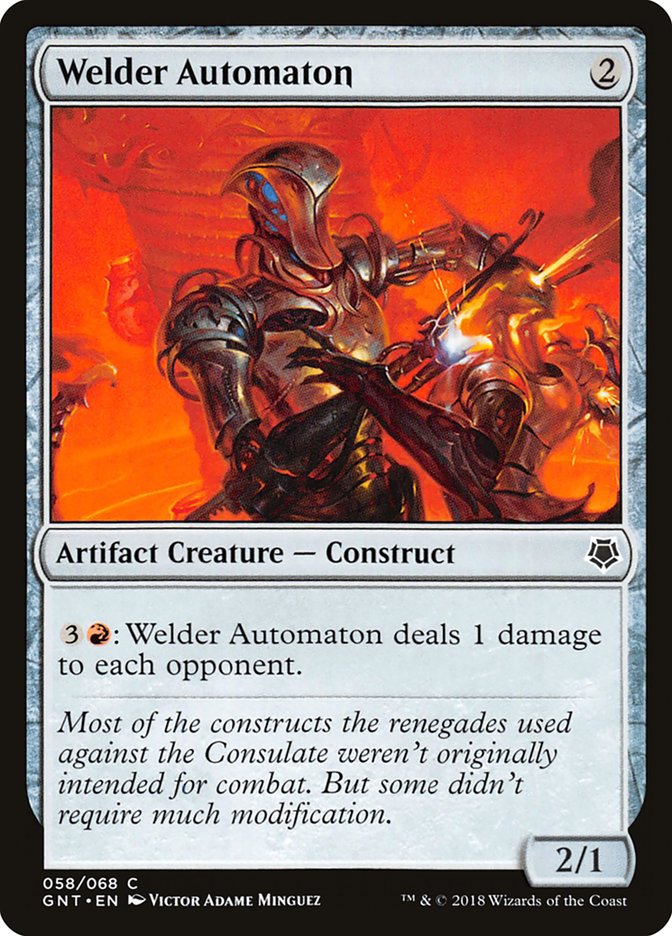 Welder Automaton [Game Night 2018] MTG Single Magic: The Gathering | Red Claw Gaming