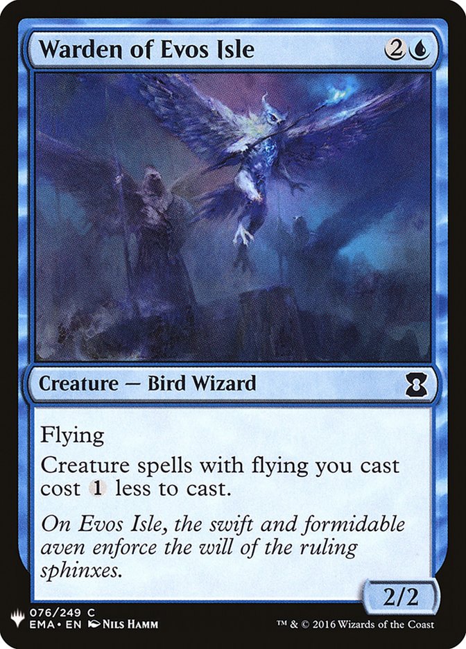 Warden of Evos Isle [Mystery Booster] MTG Single Magic: The Gathering | Red Claw Gaming