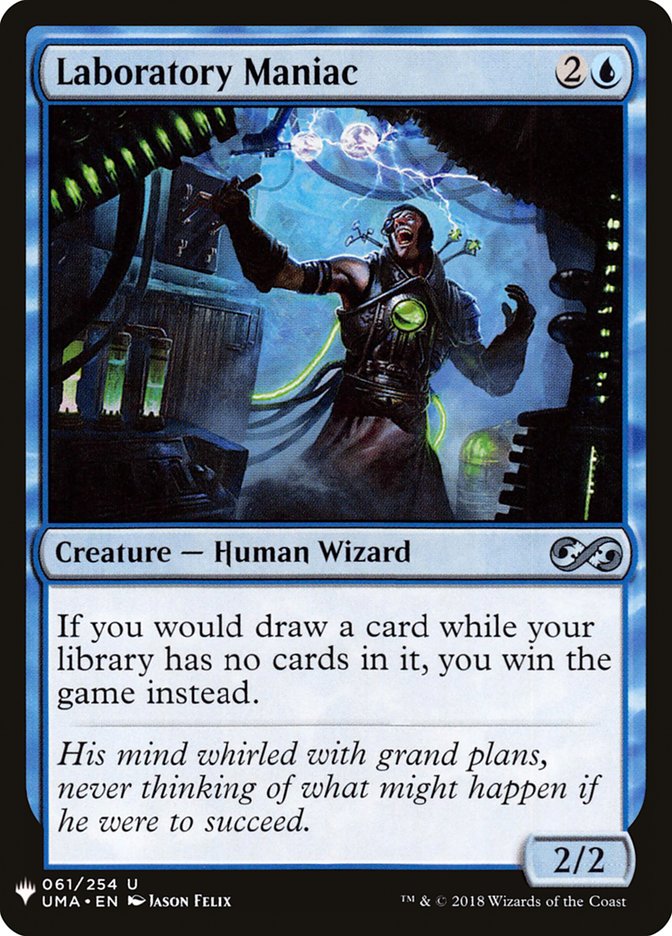 Laboratory Maniac [Mystery Booster] MTG Single Magic: The Gathering | Red Claw Gaming