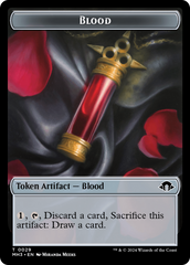 Servo // Blood Double-Sided Token [Modern Horizons 3 Tokens] MTG Single Magic: The Gathering | Red Claw Gaming