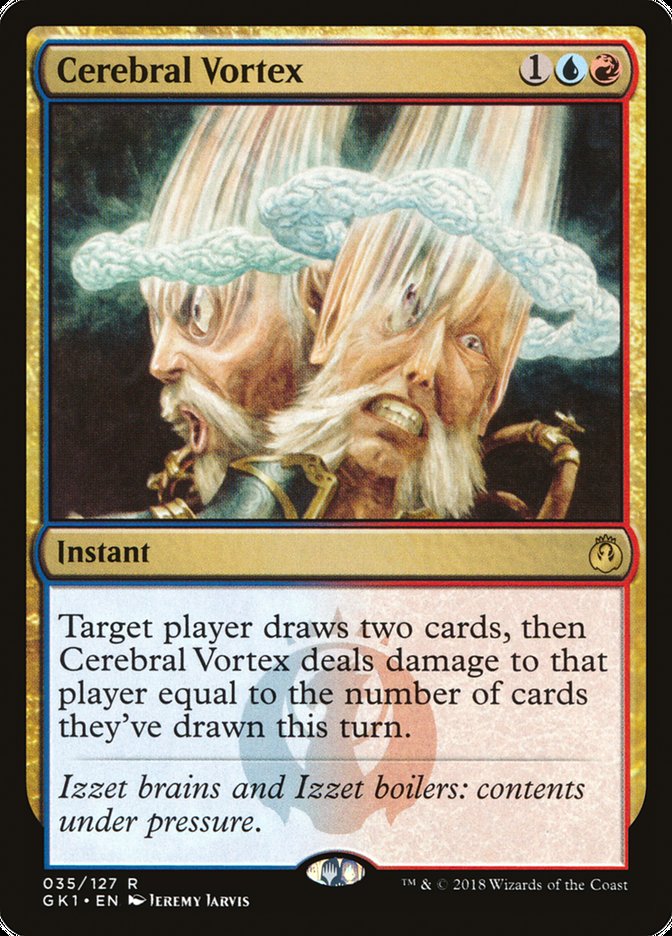 Cerebral Vortex [Guilds of Ravnica Guild Kit] MTG Single Magic: The Gathering | Red Claw Gaming