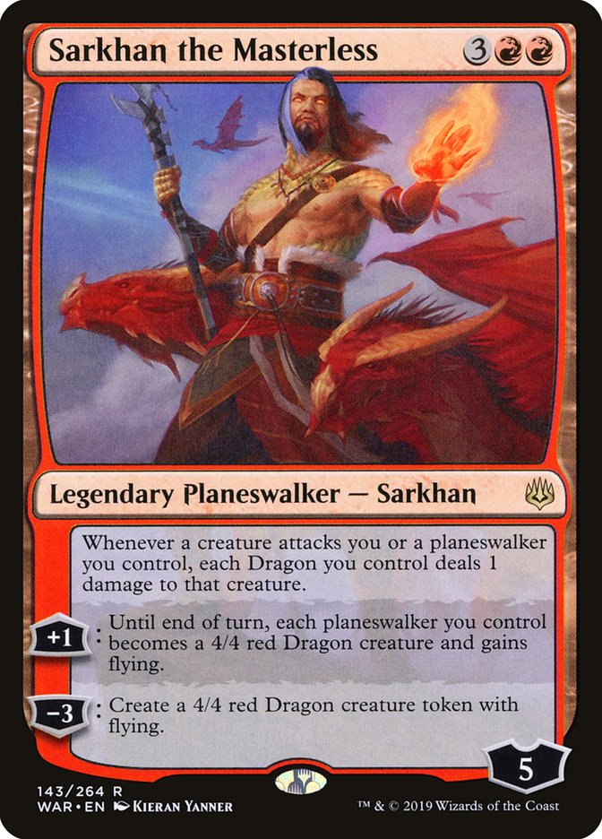 Sarkhan the Masterless [War of the Spark] MTG Single Magic: The Gathering | Red Claw Gaming