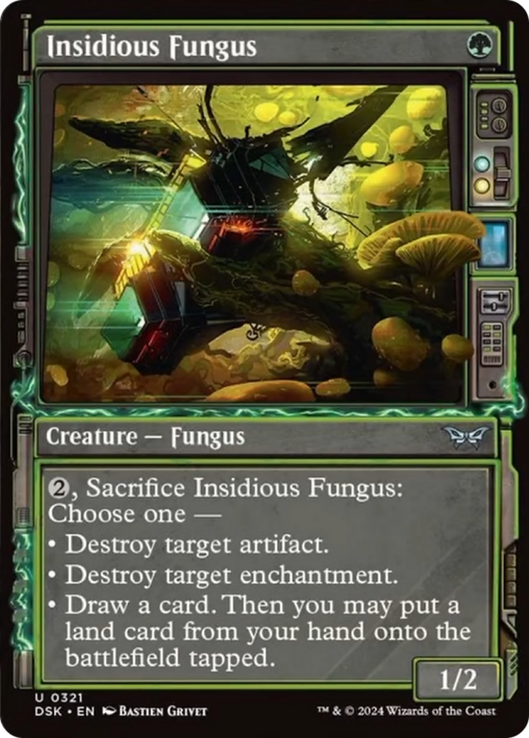 Insidious Fungus (Showcase) [Duskmourn: House of Horror] MTG Single Magic: The Gathering | Red Claw Gaming