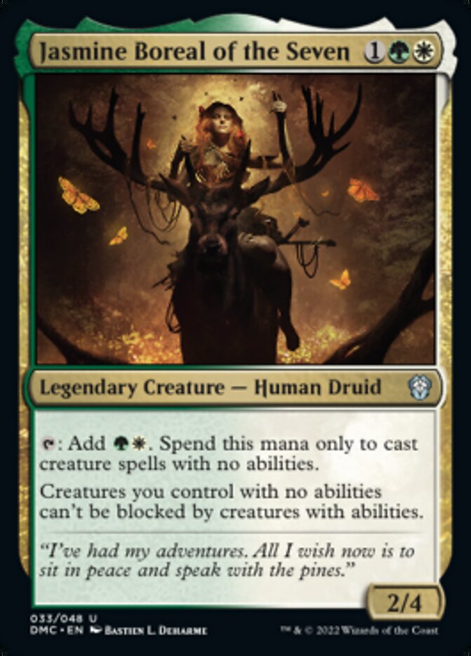 Jasmine Boreal of the Seven [Dominaria United Commander] MTG Single Magic: The Gathering | Red Claw Gaming