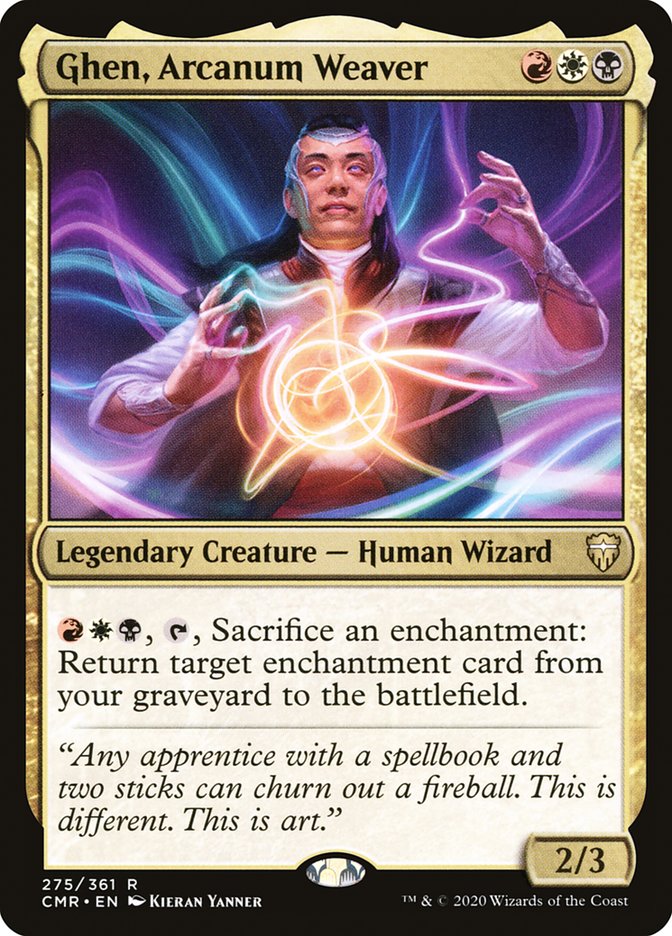 Ghen, Arcanum Weaver [Commander Legends] MTG Single Magic: The Gathering | Red Claw Gaming