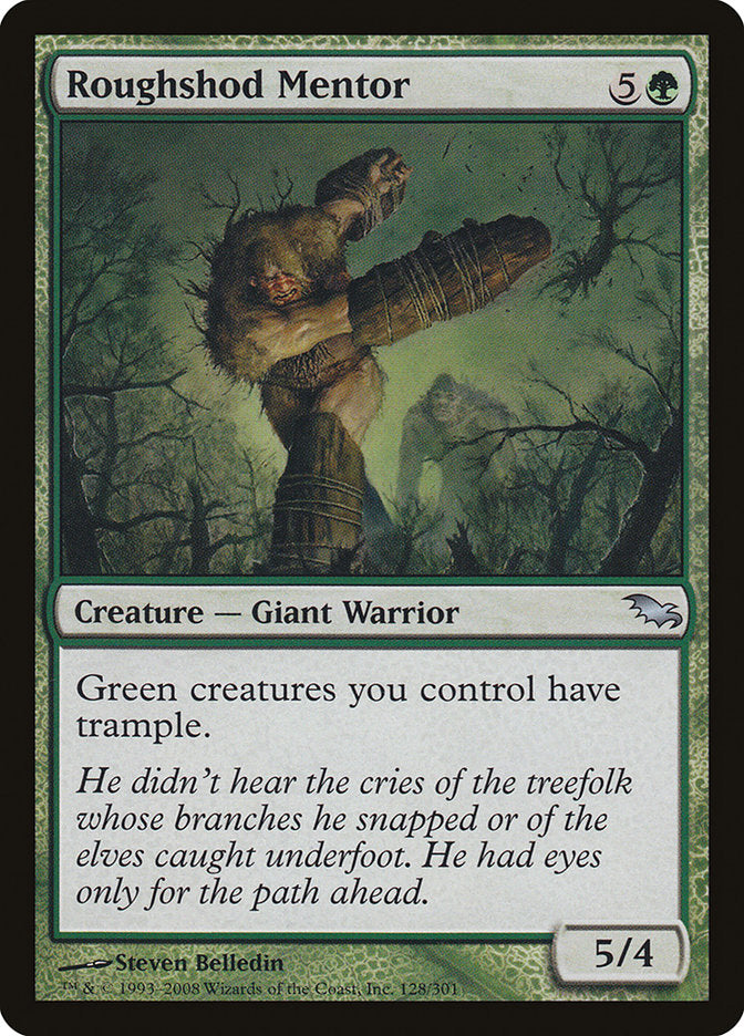 Roughshod Mentor [Shadowmoor] MTG Single Magic: The Gathering | Red Claw Gaming