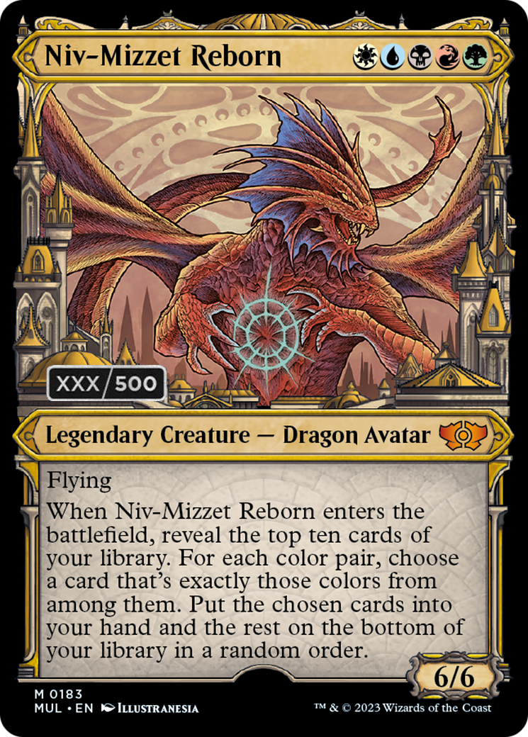 Niv-Mizzet Reborn (Serialized) [Multiverse Legends] MTG Single Magic: The Gathering | Red Claw Gaming