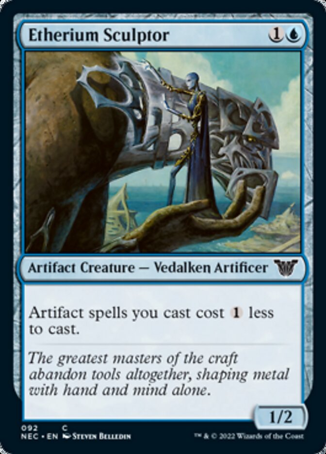 Etherium Sculptor [Kamigawa: Neon Dynasty Commander] MTG Single Magic: The Gathering | Red Claw Gaming
