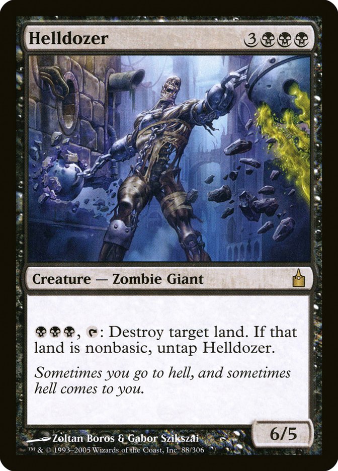 Helldozer [Ravnica: City of Guilds] MTG Single Magic: The Gathering | Red Claw Gaming