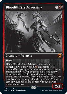 Bloodthirsty Adversary [Innistrad: Double Feature] MTG Single Magic: The Gathering | Red Claw Gaming