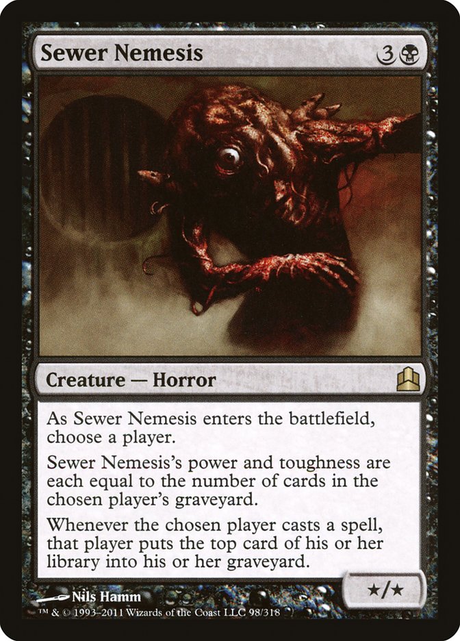 Sewer Nemesis [Commander 2011] MTG Single Magic: The Gathering | Red Claw Gaming