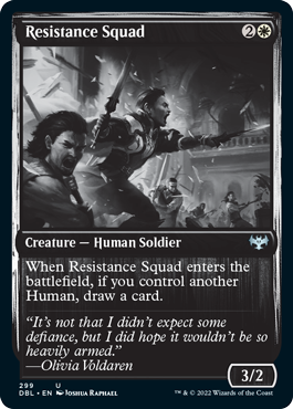 Resistance Squad [Innistrad: Double Feature] MTG Single Magic: The Gathering | Red Claw Gaming