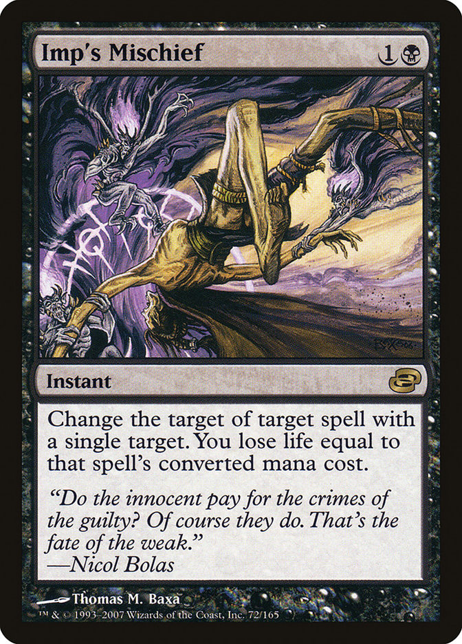 Imp's Mischief [Planar Chaos] MTG Single Magic: The Gathering | Red Claw Gaming