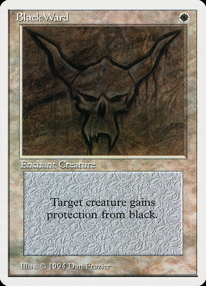 Black Ward [Summer Magic / Edgar] MTG Single Magic: The Gathering | Red Claw Gaming