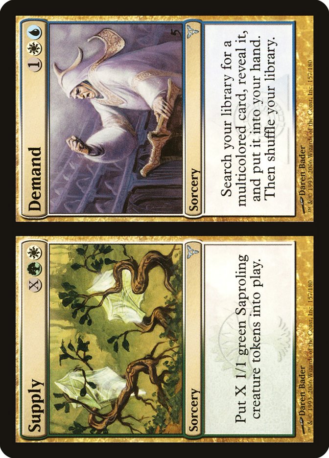 Supply // Demand [Dissension] MTG Single Magic: The Gathering | Red Claw Gaming