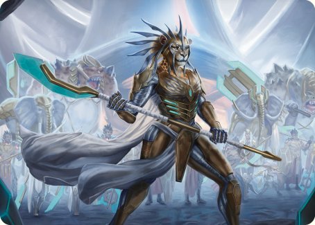 Kemba, Kha Regent Art Card [Commander Masters Art Series] MTG Single Magic: The Gathering | Red Claw Gaming