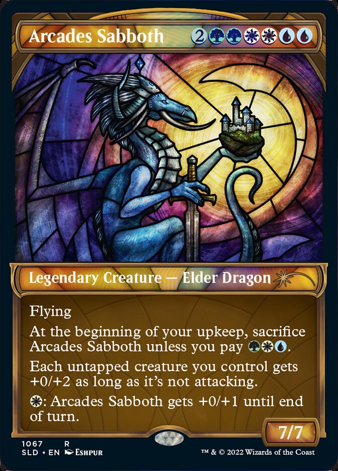 Arcades Sabboth (Showcase Textured) [Secret Lair Drop Series] MTG Single Magic: The Gathering | Red Claw Gaming
