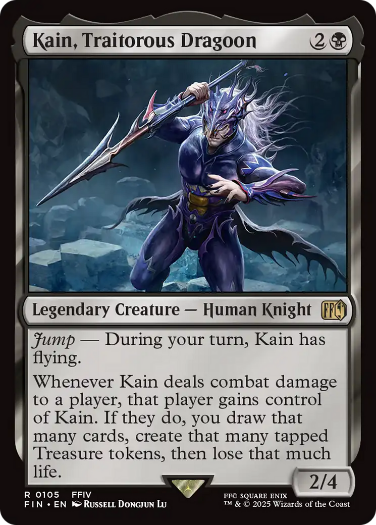 Kain, Traitorous Dragoon [FINAL FANTASY] MTG Single Magic: The Gathering | Red Claw Gaming
