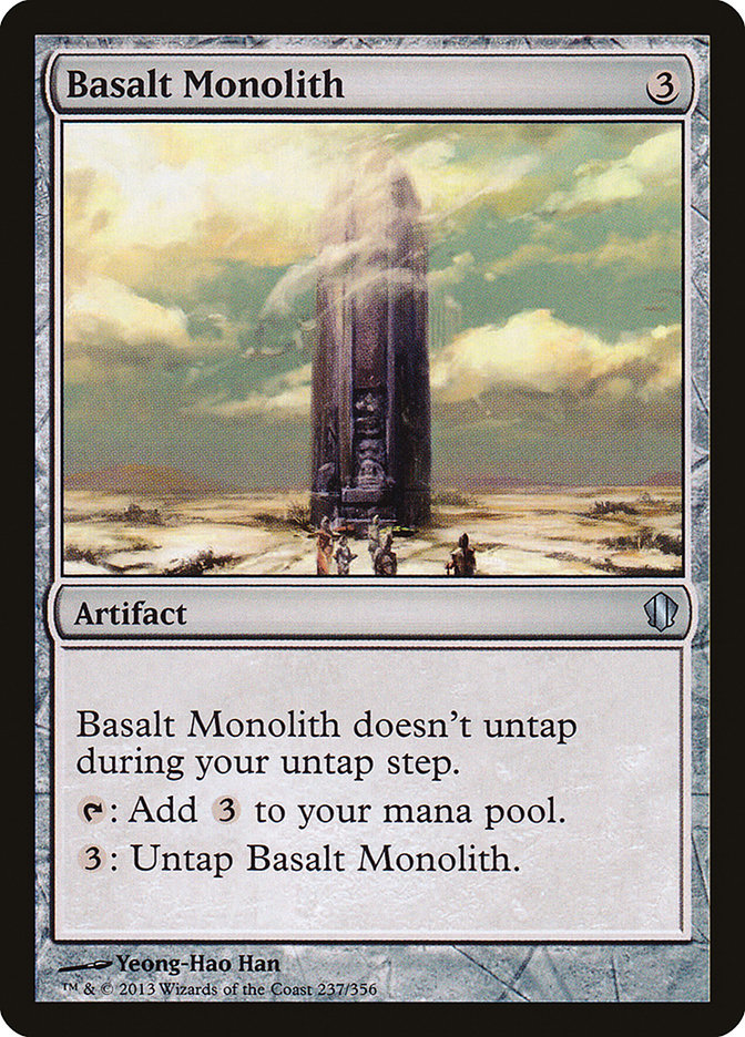 Basalt Monolith [Commander 2013] MTG Single Magic: The Gathering | Red Claw Gaming