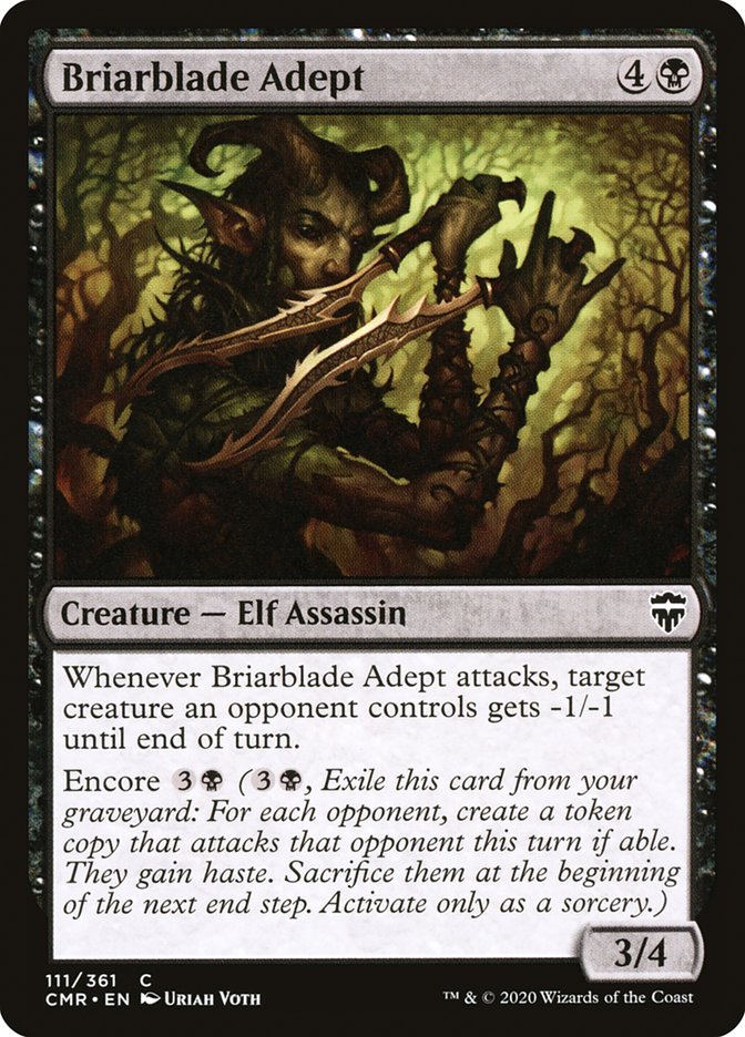Briarblade Adept [Commander Legends] MTG Single Magic: The Gathering | Red Claw Gaming