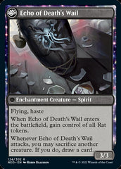 Tribute to Horobi // Echo of Death's Wail [Kamigawa: Neon Dynasty] MTG Single Magic: The Gathering    | Red Claw Gaming