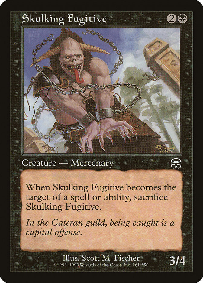 Skulking Fugitive [Mercadian Masques] MTG Single Magic: The Gathering | Red Claw Gaming