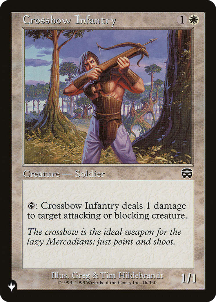 Crossbow Infantry [The List] MTG Single Magic: The Gathering | Red Claw Gaming