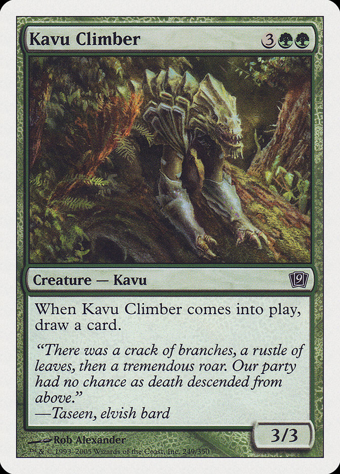 Kavu Climber [Ninth Edition] MTG Single Magic: The Gathering | Red Claw Gaming