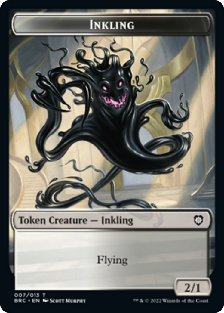 Copy // Inkling Double-Sided Token [The Brothers' War Commander Tokens] MTG Single Magic: The Gathering | Red Claw Gaming