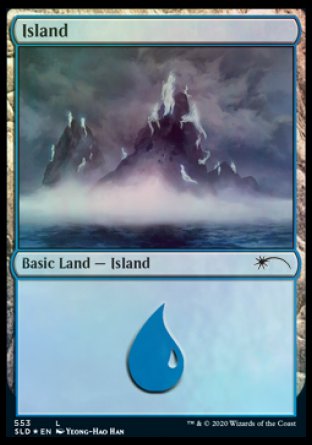 Island (Spirits) (553) [Secret Lair Drop Promos] MTG Single Magic: The Gathering | Red Claw Gaming