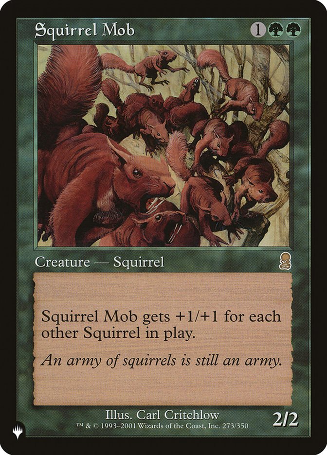 Squirrel Mob [The List] MTG Single Magic: The Gathering | Red Claw Gaming