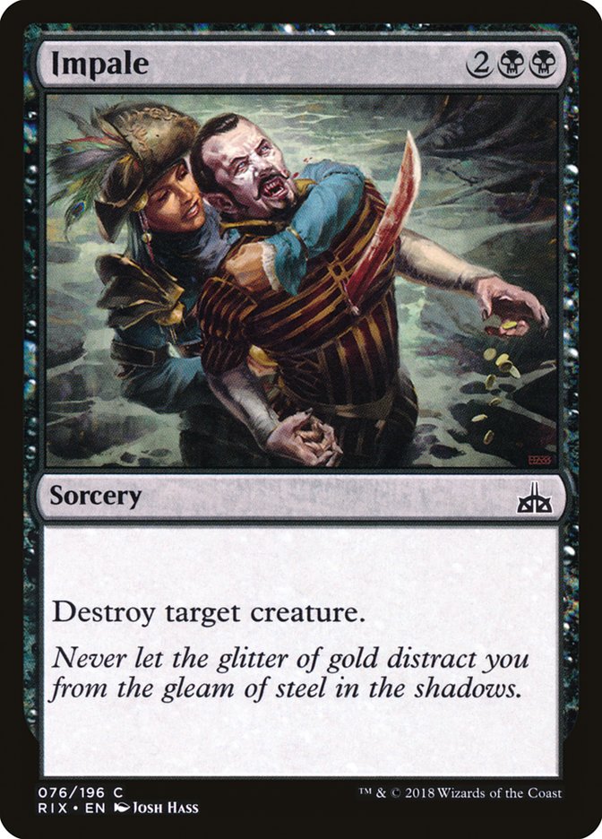 Impale [Rivals of Ixalan] MTG Single Magic: The Gathering | Red Claw Gaming