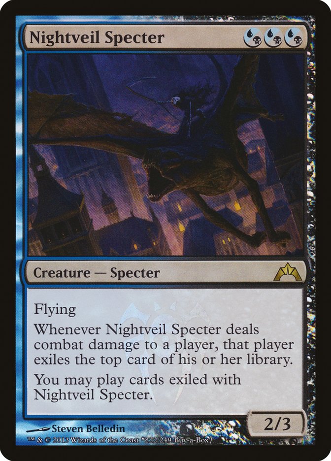 Nightveil Specter (Buy-A-Box) [Gatecrash Promos] MTG Single Magic: The Gathering | Red Claw Gaming