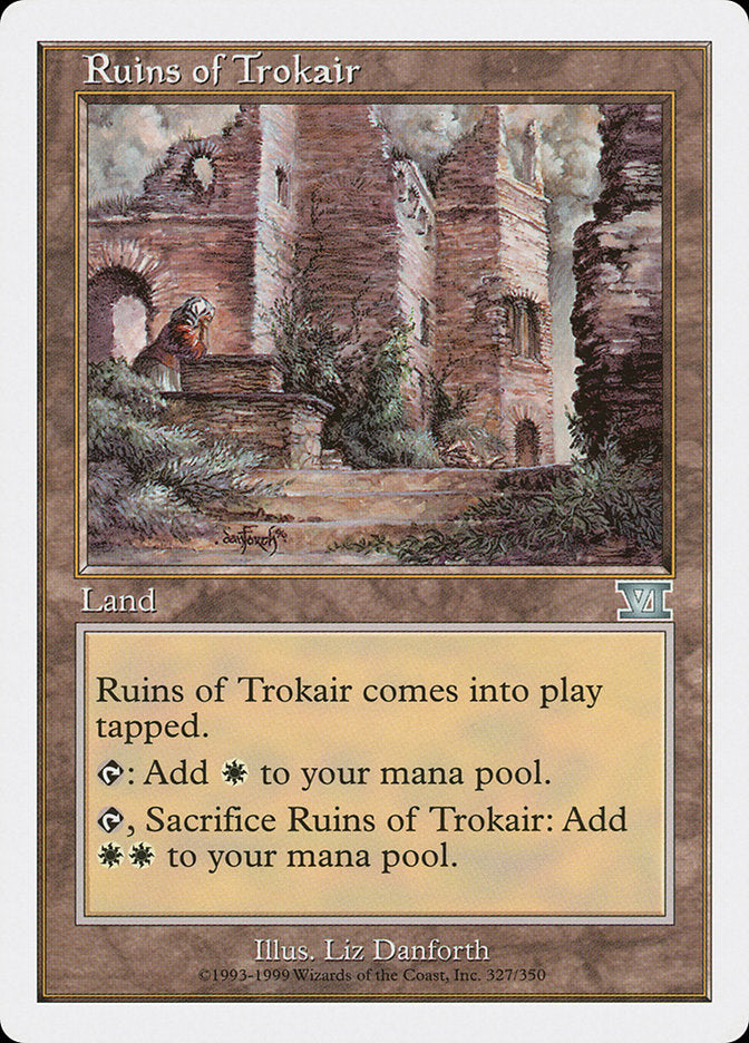 Ruins of Trokair [Classic Sixth Edition] MTG Single Magic: The Gathering | Red Claw Gaming