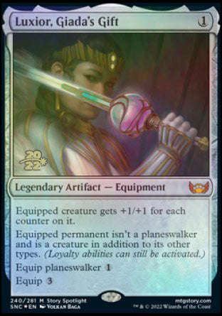Luxior, Giada's Gift [Streets of New Capenna Prerelease Promos] MTG Single Magic: The Gathering | Red Claw Gaming
