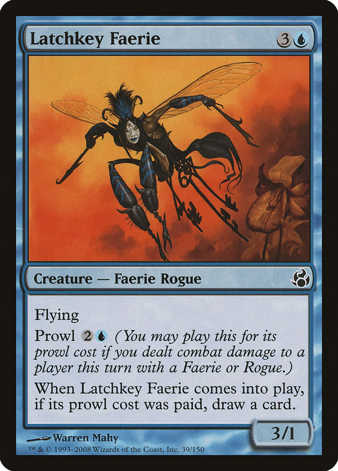 Latchkey Faerie [Morningtide] MTG Single Magic: The Gathering | Red Claw Gaming