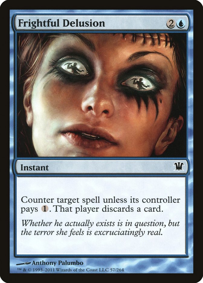 Frightful Delusion [Innistrad] MTG Single Magic: The Gathering | Red Claw Gaming