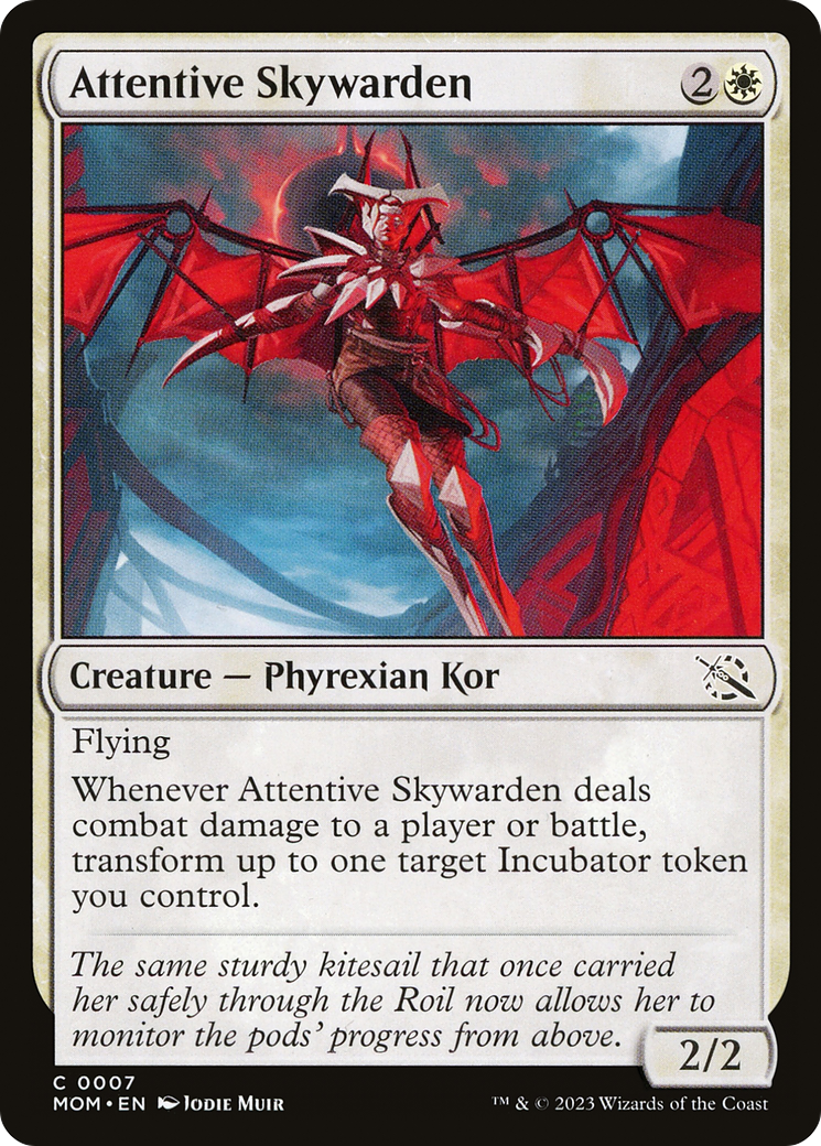 Attentive Skywarden [March of the Machine] MTG Single Magic: The Gathering    | Red Claw Gaming