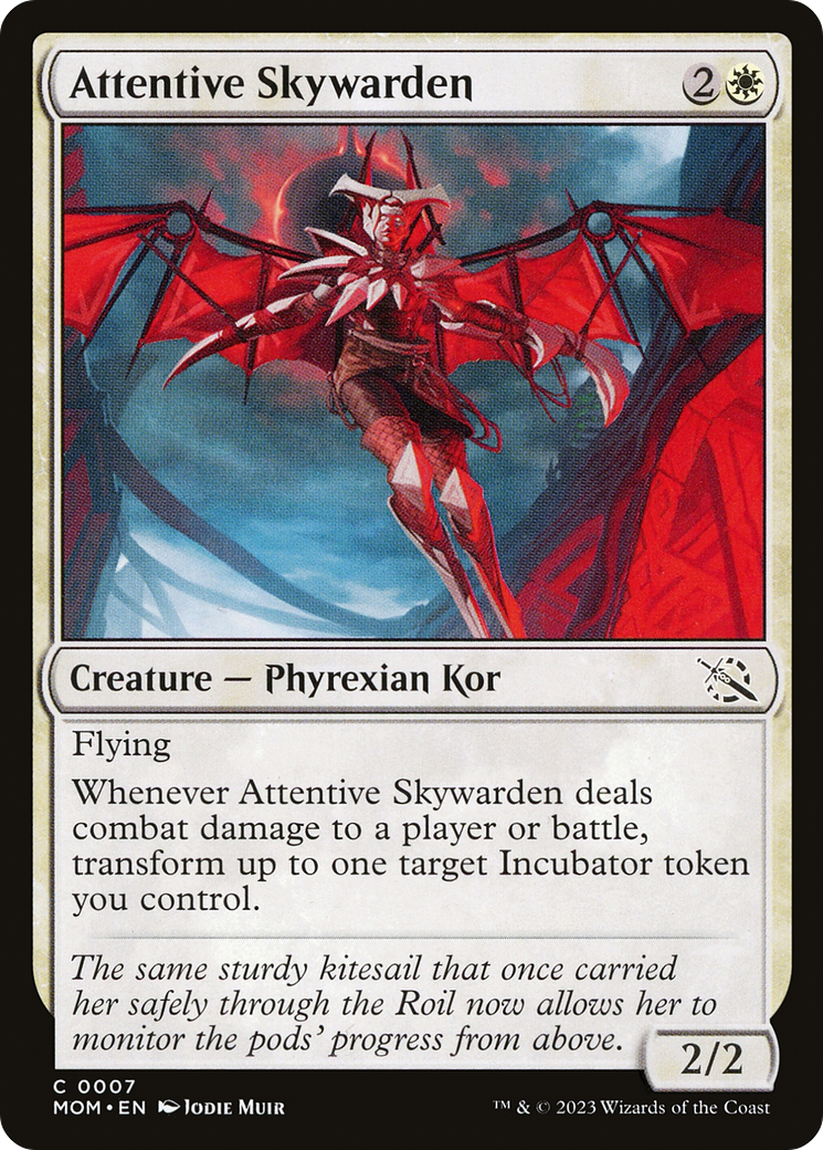 Attentive Skywarden [March of the Machine] MTG Single Magic: The Gathering | Red Claw Gaming