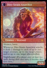 Volatile Arsonist // Dire-Strain Anarchist [Innistrad: Crimson Vow Prerelease Promos] MTG Single Magic: The Gathering | Red Claw Gaming