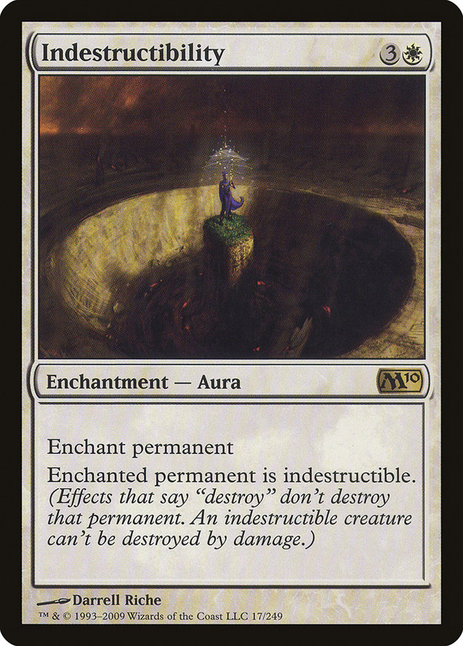 Indestructibility [Magic 2010] MTG Single Magic: The Gathering | Red Claw Gaming
