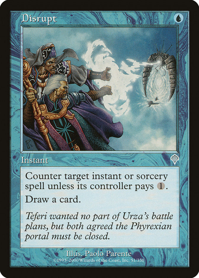 Disrupt [Invasion] MTG Single Magic: The Gathering | Red Claw Gaming