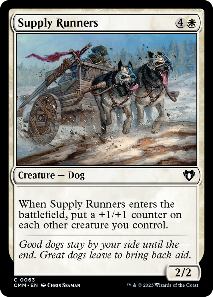 Supply Runners [Commander Masters] MTG Single Magic: The Gathering | Red Claw Gaming