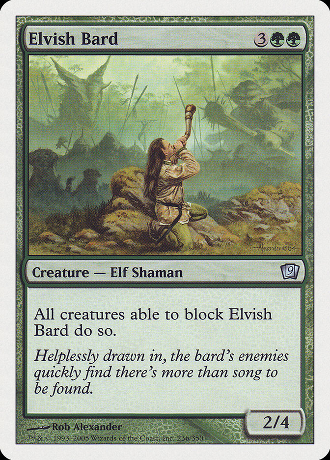 Elvish Bard [Ninth Edition] MTG Single Magic: The Gathering | Red Claw Gaming