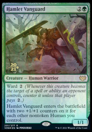 Hamlet Vanguard [Innistrad: Crimson Vow Prerelease Promos] MTG Single Magic: The Gathering | Red Claw Gaming