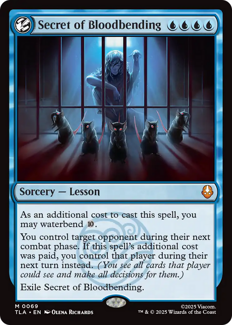 Secret of Bloodbending [Avatar: The Last Airbender] MTG Single Magic: The Gathering | Red Claw Gaming