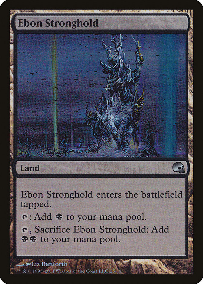 Ebon Stronghold [Premium Deck Series: Graveborn] MTG Single Magic: The Gathering | Red Claw Gaming