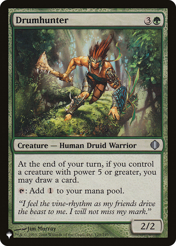 Drumhunter [The List] MTG Single Magic: The Gathering | Red Claw Gaming