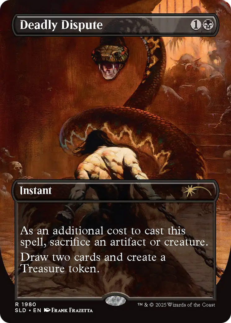 Deadly Dispute (1980) (Rainbow Foil) [Secret Lair Drop Series] MTG Single Magic: The Gathering | Red Claw Gaming